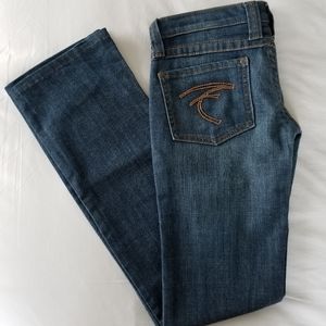 Frankie B. Chainlink Pocket Jeans